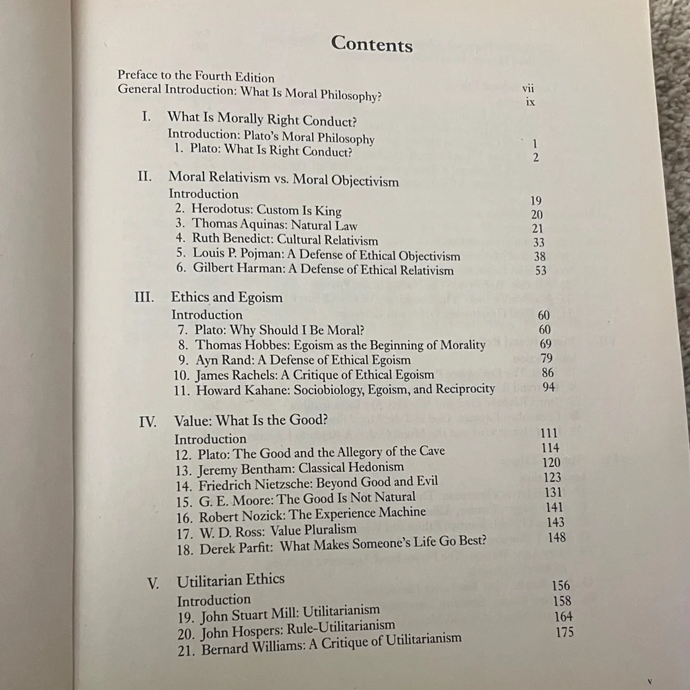 Hackett moral philosophy